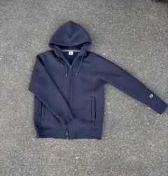 Champion パーカー ネイビー テック系