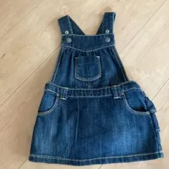 オールドネイビー デニム ジャンパースカート