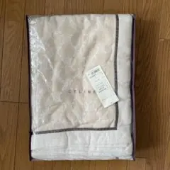 越前白州　　セリーヌ　ウール混タオルケット　新品タグ付き 越前白州様専用 セリーヌ ウール混タオルケット 新品タグ付き