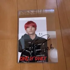 ONE Ｎ’ ONLY ワンエンオンリー HAYATO EIKU サイン