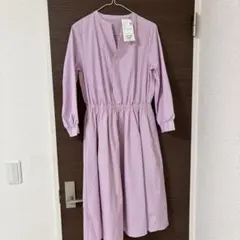 【新品】ロペピクニック　ピンク　ストライプ シャツワンピース　M