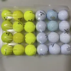 イグニオ ディスタンス ホワイト イエローロストボール 24個