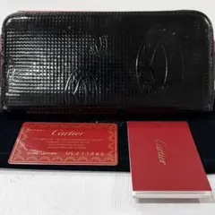 超良品‼️ カルティエ　財布　長財布　ハッピーバースデー　ラウンドファスナーのサムネイル