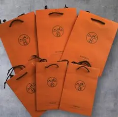 HERMES ショップ袋 6枚セット
