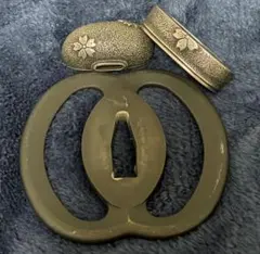 鍔 海鼠 宮本武蔵　桜・縁頭・銀古美　セット 2025年最新】宮本武蔵 鍔の人気アイテム - メルカリ