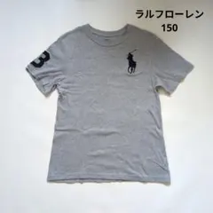 ポロ ラルフローレン ビッグポロ Tシャツ 150 グレー