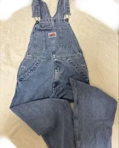 IKEDA デニムオーバーオール カナダ製レア 古着　オーバーオール レディース