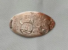 ディズニーハロウィン　2003年　スーベニアメダル　ミッキーマウス　ミニーマウス