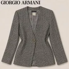 2026年最新】Giorgio Armani レディース ノーカラージャケットの人気
