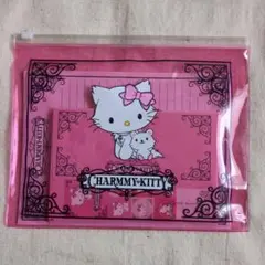 チャーミーキティのビニールケース入りレターセット　★未使用