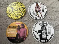 マキシマムザホルモン 秘密コースター御面子/おメンコ 第一弾 8種8枚