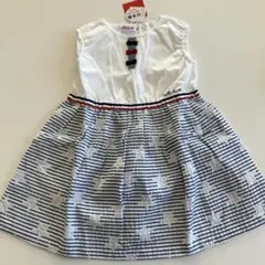 【新品未使用】MIKI HOUSE ノースリーブワンピ 100cm チュニック