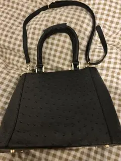 ユーカリ様専用　ヴィンテージ　JRA ハンドバッグ　オーストリッチ