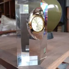 HOYAクリスタル置時計