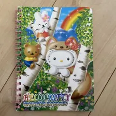 ハローキティ　尾瀬限定　マウンテンメドウズ　リングノート　平成レトロのサムネイル