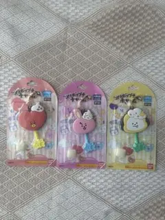 BT21 ロリポップチョコチャーム 3種 TATA COOKY CHIMMY