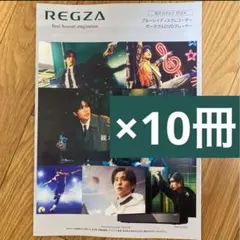 REGZA目黒蓮表紙カタログ×10冊