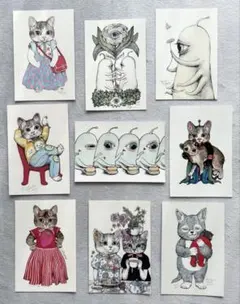 ヒグチユウコ ボリス雑貨店　ポストカード トレカ付き