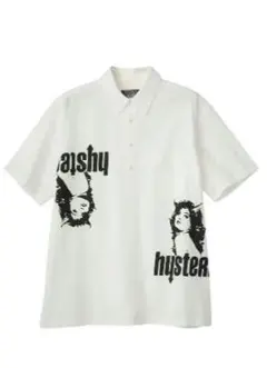 HYSTERIC GLAMOUR ポロシャツ オフホワイト　FREE HYSTERIC GLAMOUR ポロシャツ オフホワイト FREE - メルカリ