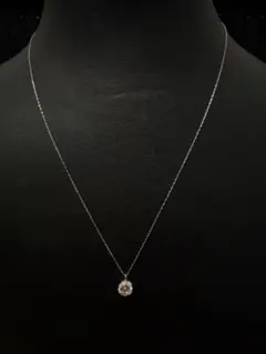 Pt950 Pt850 天然ダイヤ0.2ct バタフライ ネックレス 44cm - メルカリ