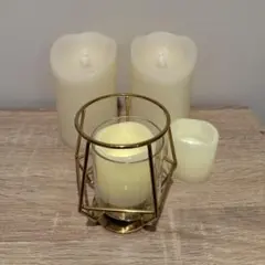 キャンドル キャンドルホルダーセット 結婚式 ウェルカムスペース