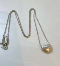 TIFFANY ティファニー ミニビーン シルバーネックレス 美品 TIFFANY ティファニー ビーンズ ネックレス シルバー S