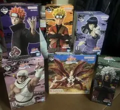 一番くじNARUTO疾風伝輪廻の嘆きと平和の架け橋　フィギュアセミコンプセット