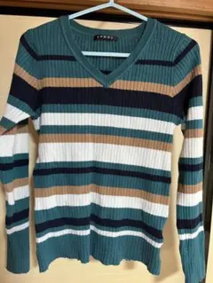 INGNI マルチボーダーニット