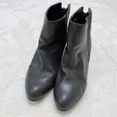 ショートブーツ S ブーティー ブラウン シンプル