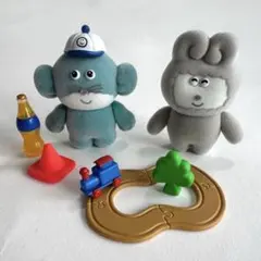 【2体セット】ぽっこし2 クルピピ ポジポン むにゅのサムネイル