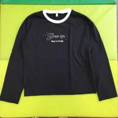 長袖 Ｔシャツ 160 カットソー トップス １度のみ着用 黒