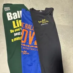 バスケTシャツ　3枚セット