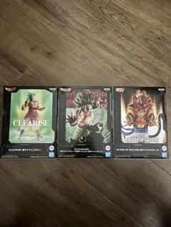 ドラゴンボールフィギュア3対セット ブロリー ゴジータ