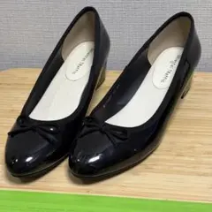 Oriental Traffic ブラックパンプス 中ヒール　サイズ40