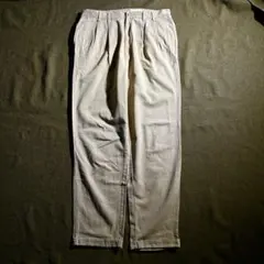 90s Eddie Bauer 2タックワイドチノスラックス　35