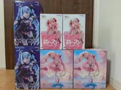 初音ミク フィギュア 6点セット 雪ミク×クロミ 桜ミク2種