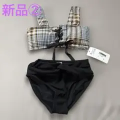 新品②オシャレボ　水着　Mのサムネイル
