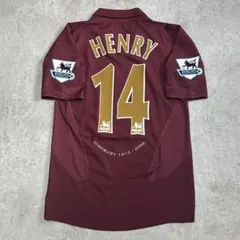 【正規品】【CLパッチ付き】バルセロナ　ティエリアンリ 08/09 ユニフォーム CuriosX / ティエリ・アンリ直筆サイン入り選手支給バルセロナ08