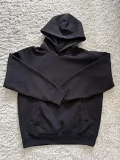 ユニクロ UNIQLO:C スウェットパーカーブラック Sサイズ 黒 メンズ