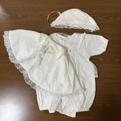 ベビー セレモニードレス 3点セット 50〜60cm お宮参り お食い初め