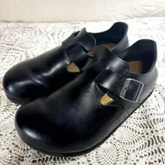 BIRKENSTOCK❗️ビルケンシュトック　ブラック エナメル　ボストン28cm BIRKENSTOCK❗️ビルケンシュトック ブラック エナメル ボストン28cm