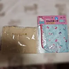 ハローキティ マルチポーチ& ノベルティ収納バッグのサムネイル