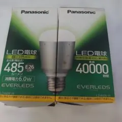 Panasonic LED電球 EVERLEDS LDA6N-H 2個のサムネイル