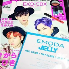 JELLY 7月号付録 EMODA豪華コスメ&ネイル4点セット