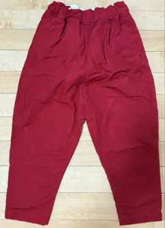 ▪︎値下げ！FIR MUM レッド カジュアルパンツ Sサイズ