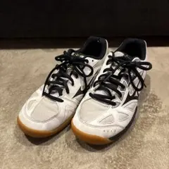 Mizuno バレーボールシューズ ホワイト/ブラック　24.5cm