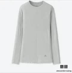 ユニクロ アレキサンダーワン ヒートテック リブ クルーネックT 2点 新品
