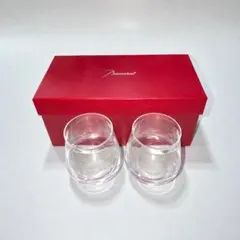 美品 バカラ クリスタルロックグラス 2個セット