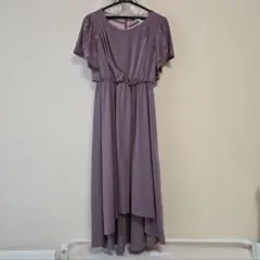 【最終価格】パーティードレス_Rew de Rew_くすみ紫_Mサイズ