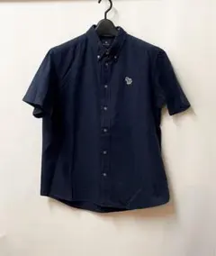 ポールスミス　半袖シャツ　ウマ　馬　ネイビー　L